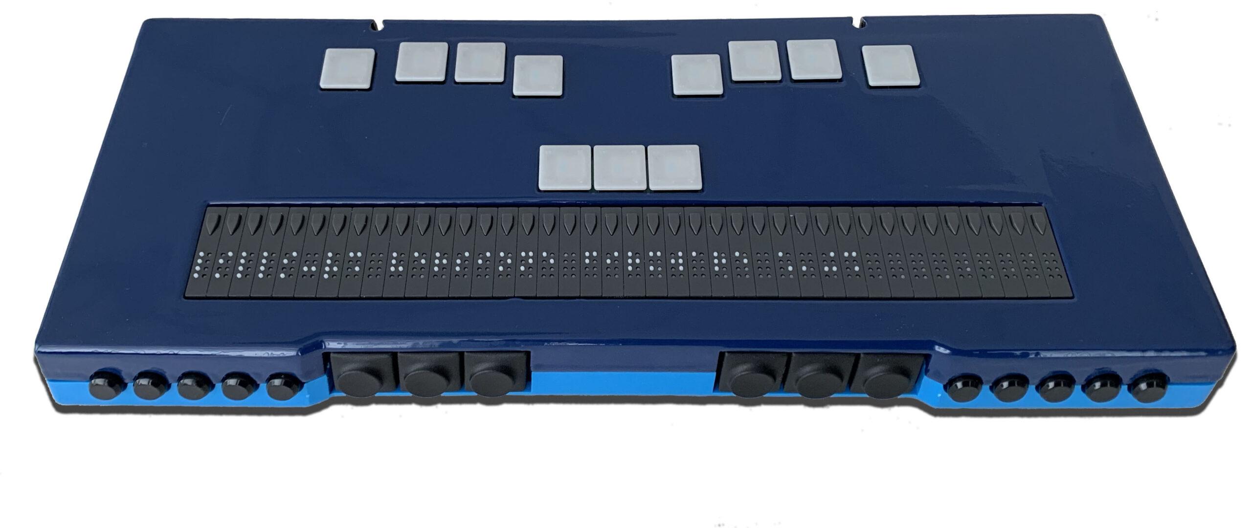 Un modello di display braille commercializzato dall'azienda Ausiltech.